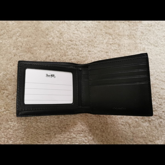 F75371/BLK、COACH COMPACT ID WALLET - Picture 2 of 4
